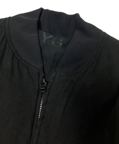 Y-3（ワイスリー）Y-3 (ワイスリー) U REVERSIBLE BOMBER ブラック サイズ:Lの古着・服飾アイテム