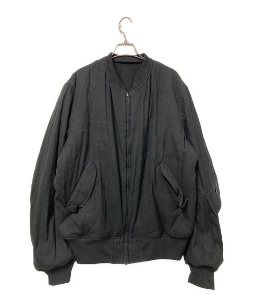 Y-3（ワイスリー）Y-3 (ワイスリー) U REVERSIBLE BOMBER ブラック サイズ:Lの古着・服飾アイテム