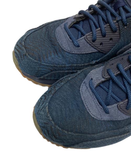 NIKE（ナイキ）NIKE (ナイキ) AIR MAX 90 PREMIUM JACQUARD INDIGO ネイビー サイズ:27.5cmの古着・服飾アイテム