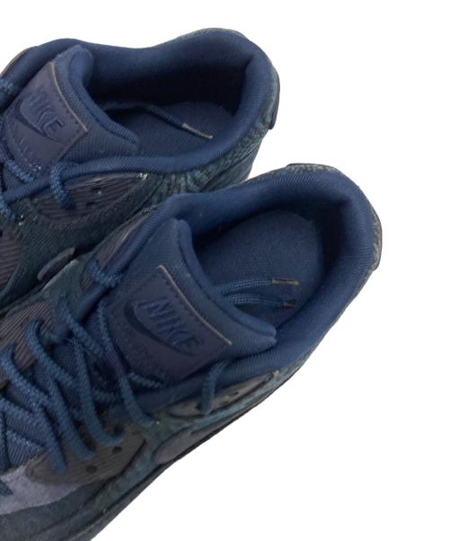 NIKE（ナイキ）NIKE (ナイキ) AIR MAX 90 PREMIUM JACQUARD INDIGO ネイビー サイズ:27.5cmの古着・服飾アイテム