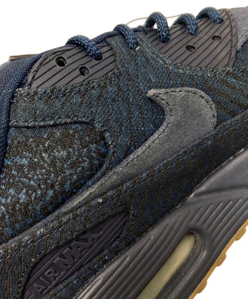 NIKE（ナイキ）NIKE (ナイキ) AIR MAX 90 PREMIUM JACQUARD INDIGO ネイビー サイズ:27.5cmの古着・服飾アイテム