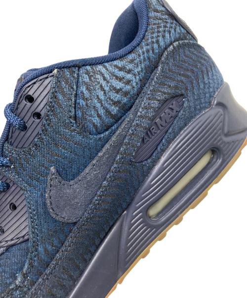 NIKE（ナイキ）NIKE (ナイキ) AIR MAX 90 PREMIUM JACQUARD INDIGO ネイビー サイズ:27.5cmの古着・服飾アイテム