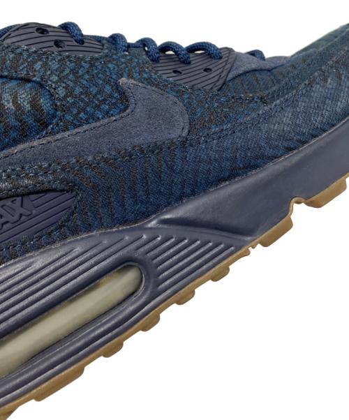 NIKE（ナイキ）NIKE (ナイキ) AIR MAX 90 PREMIUM JACQUARD INDIGO ネイビー サイズ:27.5cmの古着・服飾アイテム