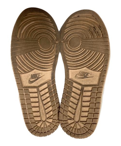 NIKE（ナイキ）NIKE (ナイキ) Air Jordan 1 Mid SE ホワイト×ベージュ サイズ:28.0cmの古着・服飾アイテム