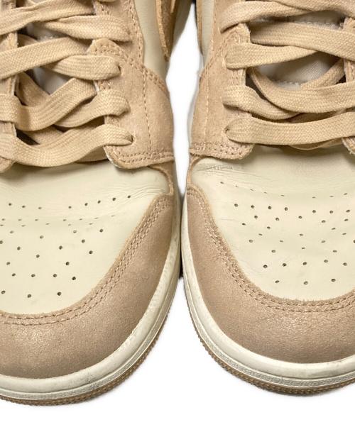 NIKE（ナイキ）NIKE (ナイキ) Air Jordan 1 Mid SE ホワイト×ベージュ サイズ:28.0cmの古着・服飾アイテム