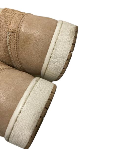 NIKE（ナイキ）NIKE (ナイキ) Air Jordan 1 Mid SE ホワイト×ベージュ サイズ:28.0cmの古着・服飾アイテム