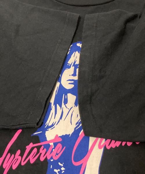 Hysteric Glamour（ヒステリックグラマー）Hysteric Glamour (ヒステリックグラマー) LOVE IT Tシャツ ブラック サイズ: Lの古着・服飾アイテム