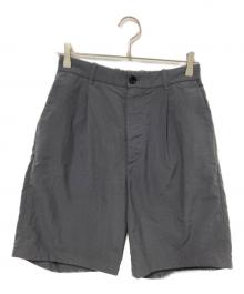 STEVEN ALAN（スティーブンアラン）の古着「N/TSR SUPER BAGGY EASY SHORT PANTS」｜グレー