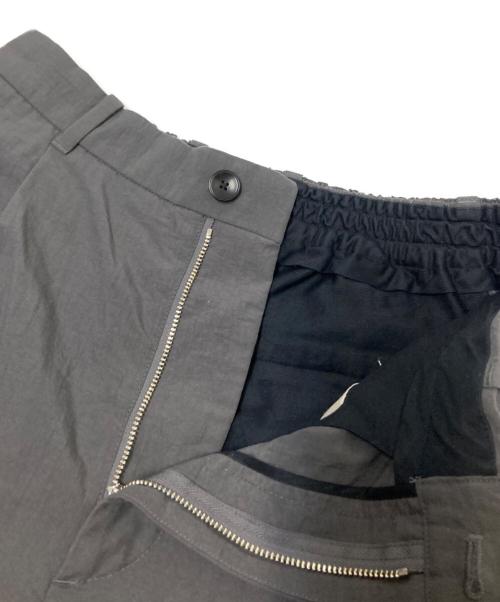 STEVEN ALAN（スティーブンアラン）STEVEN ALAN (スティーブンアラン) N/TSR SUPER BAGGY EASY SHORT PANTS グレー サイズ:Sの古着・服飾アイテム