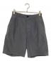 STEVEN ALAN（スティーブンアラン）の古着「N/TSR SUPER BAGGY EASY SHORT PANTS」｜グレー