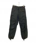AVIREXアヴィレックス）の古着「M-65 FATIGUE PANTS」｜ブラック