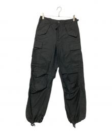 AVIREX（アヴィレックス）の古着「M-65 FATIGUE PANTS」｜ブラック