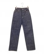 FUMIKA UCHIDAフミカウチダ）の古着「DENIM STRAIGHT PANTS」｜インディゴ