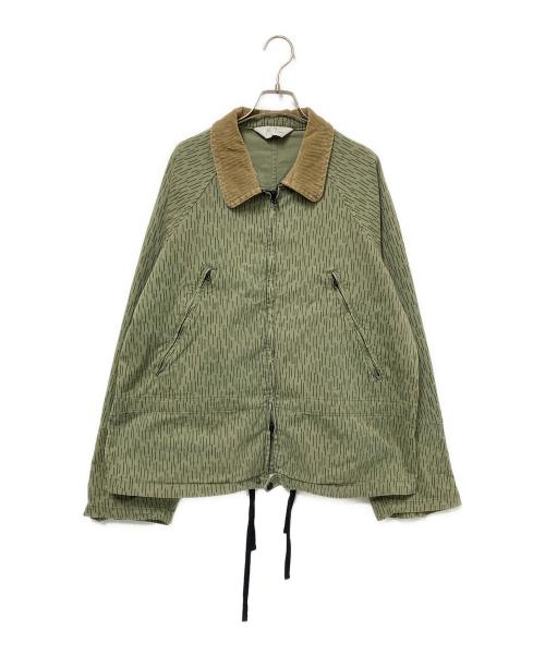 ANCELLM（アンセルム）ANCELLM (アンセルム) CAMO ZIPUP JACKET グリーン サイズ:2の古着・服飾アイテム