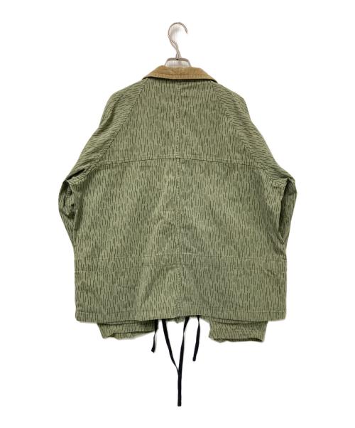 ANCELLM（アンセルム）ANCELLM (アンセルム) CAMO ZIPUP JACKET グリーン サイズ:2の古着・服飾アイテム
