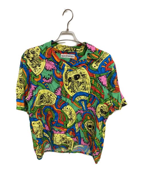 WACKO MARIA（ワコマリア）WACKO MARIA (ワコマリア) TIM LEHI (ティム リーハイ) HAWAIIAN SHIRT TYPE-5 イエロー×グリーン サイズ:Ｌの古着・服飾アイテム
