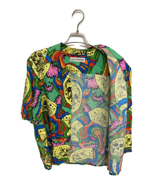 WACKO MARIA（ワコマリア）WACKO MARIA (ワコマリア) TIM LEHI (ティム リーハイ) HAWAIIAN SHIRT TYPE-5 イエロー×グリーン サイズ:Ｌの古着・服飾アイテム