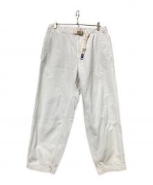 THE NORTHFACE PURPLELABEL（ザ・ノースフェイス パープルレーベル）の古着「Denim Wide Tapered Pants」｜ホワイト