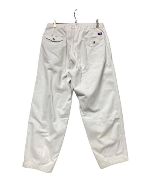 THE NORTHFACE PURPLELABEL（ザ・ノースフェイス パープルレーベル）THE NORTHFACE PURPLELABEL (ザ・ノースフェイス パープルレーベル) Denim Wide Tapered Pants ホワイト サイズ:34の古着・服飾アイテム
