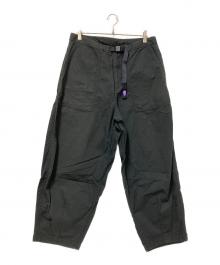 THE NORTHFACE PURPLELABEL（ザ・ノースフェイス パープルレーベル）の古着「Ripstop Wide Cropped Pants」｜ブラック