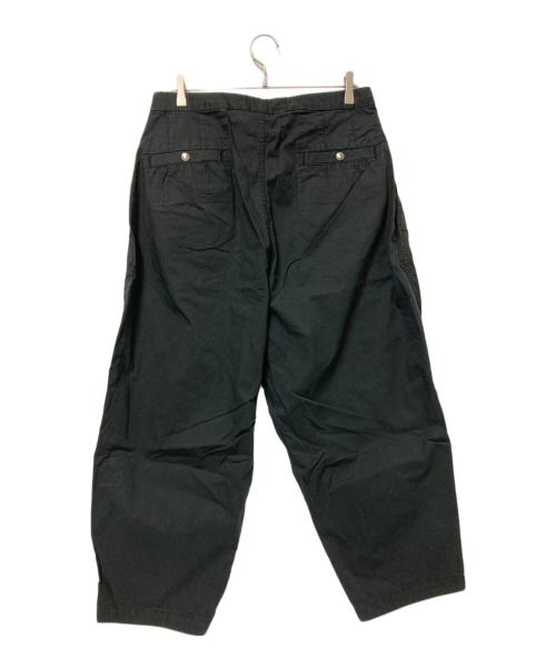 THE NORTHFACE PURPLELABEL（ザ・ノースフェイス パープルレーベル）THE NORTHFACE PURPLELABEL (ザ・ノースフェイス パープルレーベル) Ripstop Wide Cropped Pants ブラック サイズ:34の古着・服飾アイテム
