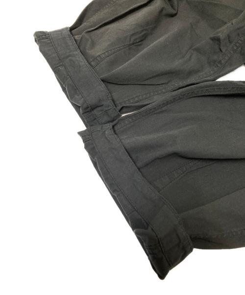 THE NORTHFACE PURPLELABEL（ザ・ノースフェイス パープルレーベル）THE NORTHFACE PURPLELABEL (ザ・ノースフェイス パープルレーベル) Ripstop Wide Cropped Pants ブラック サイズ:34の古着・服飾アイテム