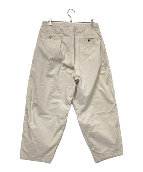 THE NORTHFACE PURPLELABEL（ザ・ノースフェイス パープルレーベル）THE NORTHFACE PURPLELABEL (ザ・ノースフェイス パープルレーベル) Ripstop Wide Cropped Pants アイボリー サイズ:34の古着・服飾アイテム