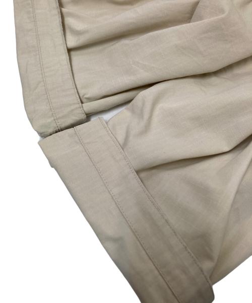 THE NORTHFACE PURPLELABEL（ザ・ノースフェイス パープルレーベル）THE NORTHFACE PURPLELABEL (ザ・ノースフェイス パープルレーベル) Ripstop Wide Cropped Pants アイボリー サイズ:34の古着・服飾アイテム