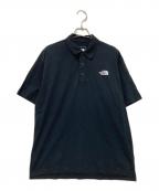 THE NORTH FACEザ ノース フェイス）の古着「フラッシュドライ コットン ポロ」｜ブラック