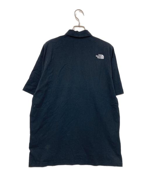 THE NORTH FACE（ザ ノース フェイス）THE NORTH FACE (ザ ノース フェイス) フラッシュドライ コットン ポロ ブラック サイズ:Sの古着・服飾アイテム