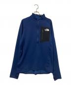 THE NORTH FACEザ ノース フェイス）の古着「エクスペディションドライドットジップハイ」｜ネイビー