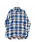 DAIWA PIER39（ダイワ ピア39）の古着「Tech Work Shirts Flannel Plaids」｜ブルー×ホワイト