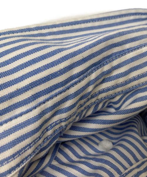 DAIWA PIER39（ダイワ ピア39）DAIWA PIER39 (ダイワ ピア39) TECH BUTTON DOWN SHIRTS L/S STRIPE ブルー×ホワイト サイズ:Mの古着・服飾アイテム