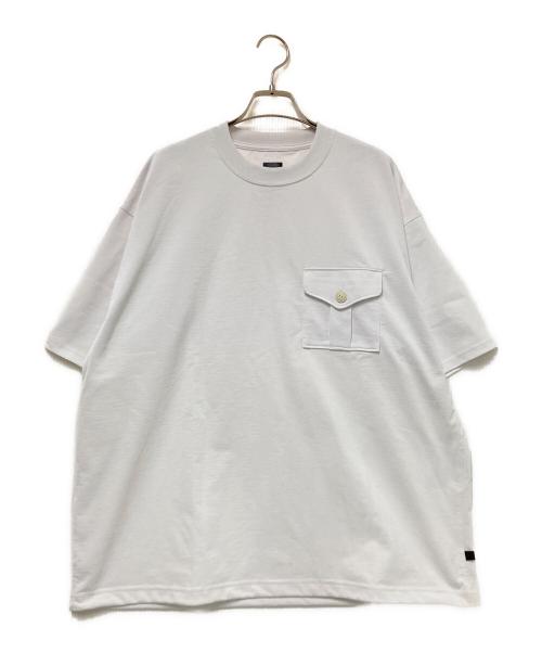 DAIWA PIER39（ダイワ ピア39）DAIWA PIER39 (ダイワ ピア39) TECH TEE MIL POCKET CREW ホワイト サイズ:Mの古着・服飾アイテム