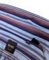 中古・古着 BOSS HUGO BOSS (ボス ヒューゴボス) ストライプシャツ ブルー×オレンジ サイズ:XXL：5000円