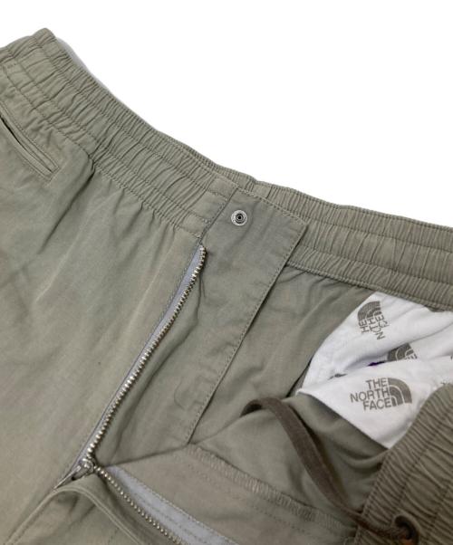 THE NORTHFACE PURPLELABEL（ザ・ノースフェイス パープルレーベル）THE NORTHFACE PURPLELABEL (ザ・ノースフェイス パープルレーベル) Ripstop Shirred Waist Pants ベージュ サイズ:34の古着・服飾アイテム
