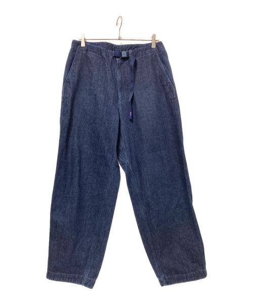 THE NORTHFACE PURPLELABEL（ザ・ノースフェイス パープルレーベル）THE NORTHFACE PURPLELABEL (ザ・ノースフェイス パープルレーベル) Denim Wide Tapered Pants インディゴ サイズ:34の古着・服飾アイテム