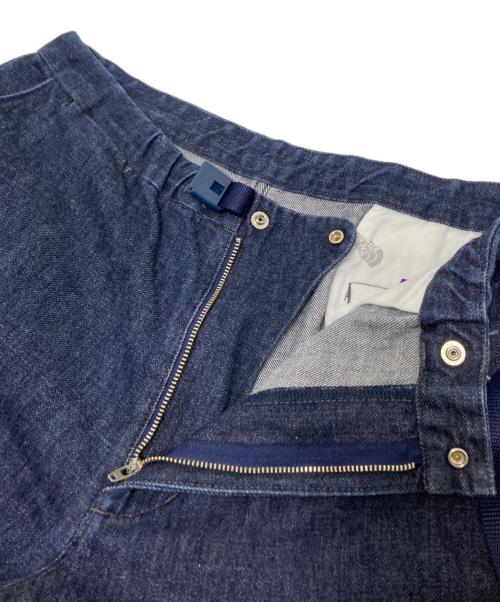 THE NORTHFACE PURPLELABEL（ザ・ノースフェイス パープルレーベル）THE NORTHFACE PURPLELABEL (ザ・ノースフェイス パープルレーベル) Denim Wide Tapered Pants インディゴ サイズ:34の古着・服飾アイテム