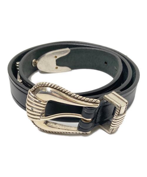 TORY LEATHER（トリーレザー）TORY LEATHER (トリーレザー) レザービットベルト ブラック サイズ:下記参照の古着・服飾アイテム