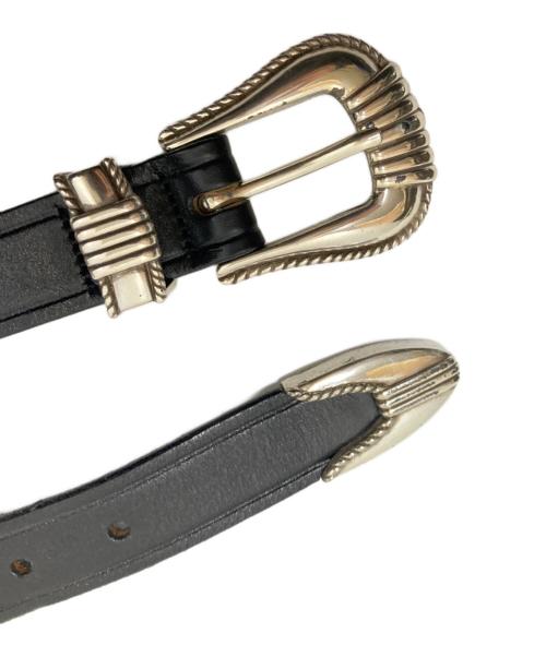 TORY LEATHER（トリーレザー）TORY LEATHER (トリーレザー) レザービットベルト ブラック サイズ:下記参照の古着・服飾アイテム