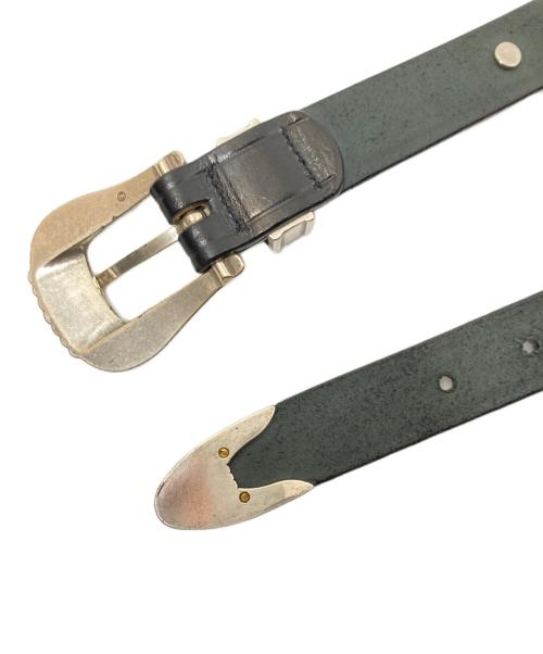 TORY LEATHER（トリーレザー）TORY LEATHER (トリーレザー) レザービットベルト ブラック サイズ:下記参照の古着・服飾アイテム