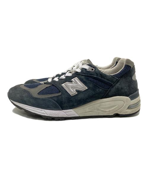 NEW BALANCE（ニューバランス）NEW BALANCE (ニューバランス) ローカットスニーカー ネイビー×グレー サイズ:28.0cmの古着・服飾アイテム