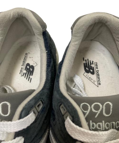NEW BALANCE（ニューバランス）NEW BALANCE (ニューバランス) ローカットスニーカー ネイビー×グレー サイズ:28.0cmの古着・服飾アイテム