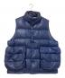 DAIWA PIER39（ダイワ ピア39）の古着「TECH BACK PACKER DOWN VEST」｜ネイビー
