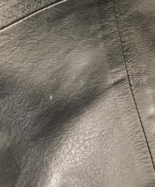 POLO RALPH LAUREN（ポロ・ラルフローレン）POLO RALPH LAUREN (ポロ・ラルフローレン) レザースイングトップ ブラック サイズ:Lの古着・服飾アイテム