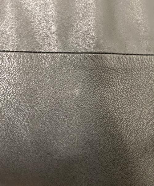 POLO RALPH LAUREN（ポロ・ラルフローレン）POLO RALPH LAUREN (ポロ・ラルフローレン) レザースイングトップ ブラック サイズ:Lの古着・服飾アイテム