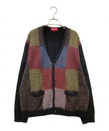 SUPREME（シュプリーム）の古着「Brushed Grid Cardigan」｜ブラック