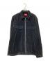SUPREME（シュプリーム）の古着「2-Tone Corduroy Zip Up Shirt」｜ブラック