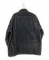 SUPREME (シュプリーム) 2-Tone Corduroy Zip Up Shirt ブラック サイズ:L：17000円