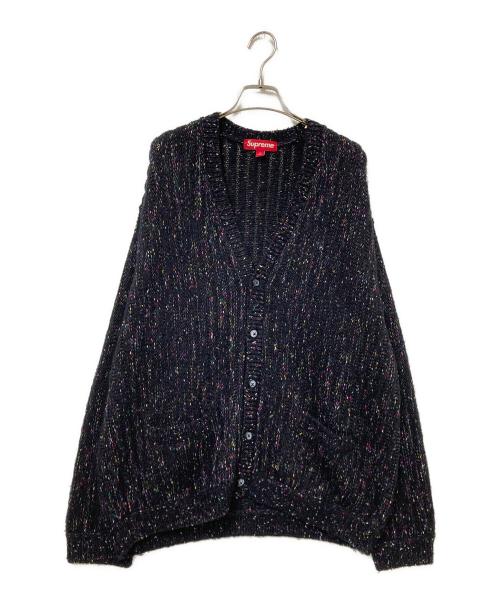 SUPREME（シュプリーム）SUPREME (シュプリーム) Confetti Cardigan ブラック サイズ:Lの古着・服飾アイテム